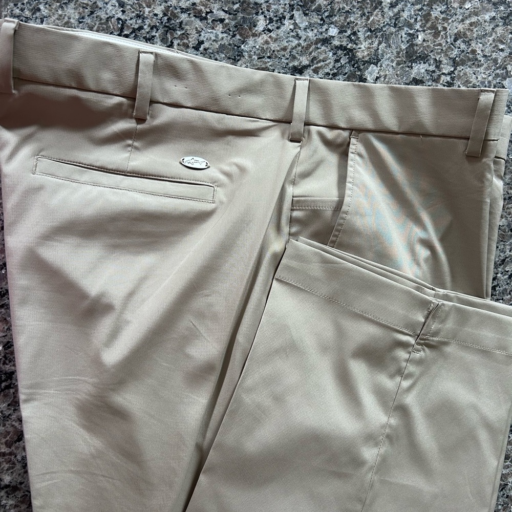 Greg Norman Collection Tan Chinos